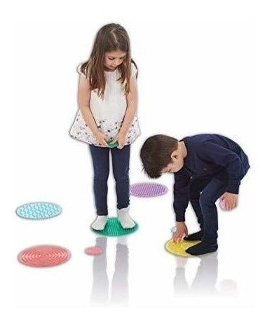 Tickit Silishapes Sensory Circles - Set of 10 - Sensory Toy 3