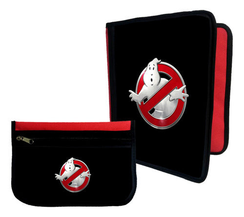 Marrotex Combo Folder + Ghostbusters Pencil Case #569 0