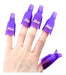 5 Broches Capuchon Para Remover Esmalte Uñas Esculpidas Gel 1