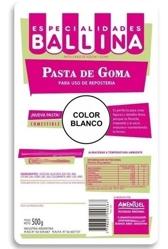 Ballina Gum Paste 500g Cake Decoration 1