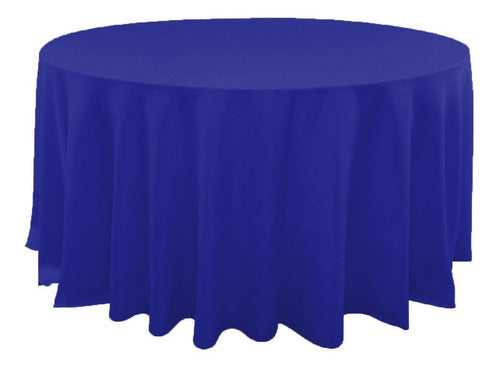 Round Tablecloth 2.20 Tropical Antistain Pack of 3 Units 30