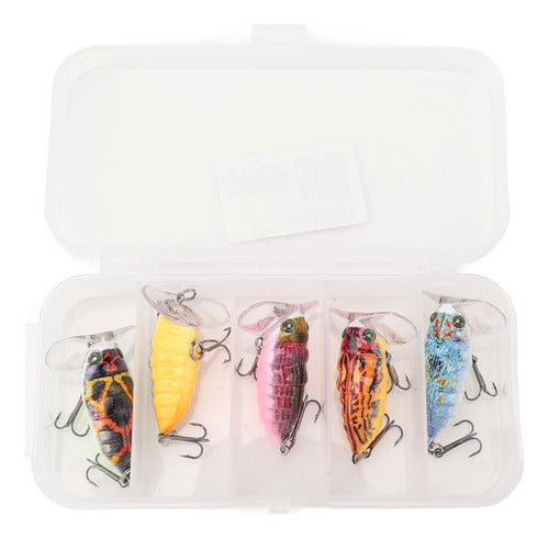 Swimbait Fishing Bait Cicada Atrai A Vida Como Um Conjunto D 0