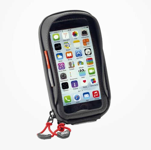 Givi Handlebar or Mirror Mount 6-Inch Smartphone Holder S957B 0