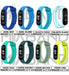 Miaband Pack of 4 Silicone Bands for Xiaomi Mi Band 3, 4, 5, 6, and 7 2