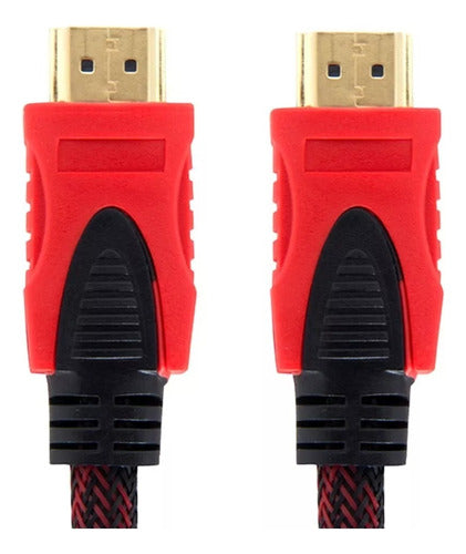 Cable Hdmi 1.5m Mallado Blindado Trenzado  2.0 Calidad 3