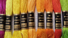 Spectrum Craft Inc. 6 Spools of 100% Mercerized Cotton Premium Quality 4