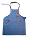 Premium Kitchen Apron in Twill and Eco-leather 14