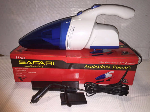 Aspiradora 12 V P/ Encendedor Auto C/ Bolsa Limpiable 75w 1