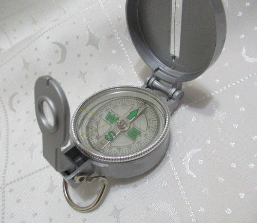 Brújula Plegable Pocket C/ Lupa Engineer Directional Compass 1