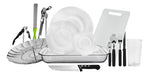 La Vidriera Regalos Complete 55-Piece Dinnerware Set Plates Glasses Cutlery Kitchen 0