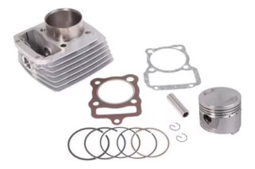 Kit Cilindro Zanella Zr 150 C/ Kit Piston + Juntas Theo M. 0