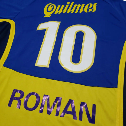 Boca Juniors Retro 2001 Riquelme Quilmes Shirt 1