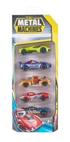 Metal Machines Pack of 5 Cars Series 2 6709 0