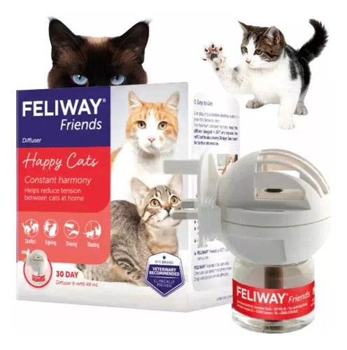 Feliway Friends Diffuser + Refill X 48 Ml - Pheromones 0