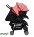 Flaber Avanti Spezia Red Stroller with Car Seat 3