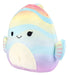 Squishmallows 8  Canda The Rainbow Fish - Official Kellytoy 1