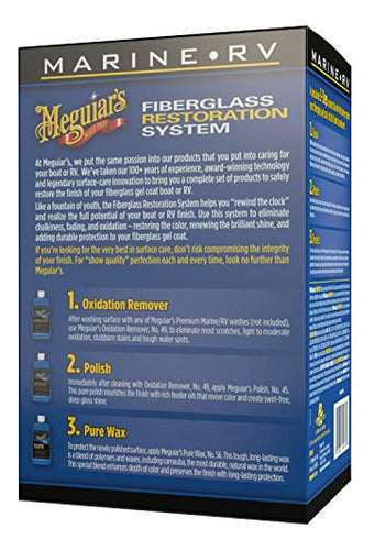 Meguiar's M4965 - Sistema De Restauracion De Fibra De Vidrio 2