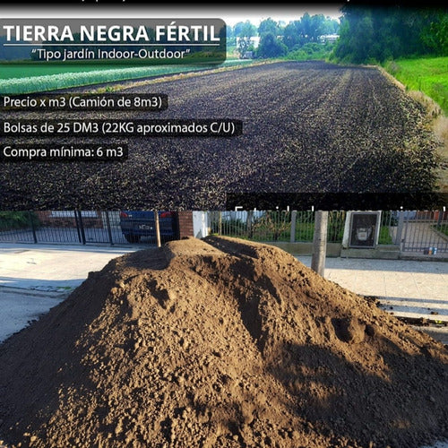 Bolsas Tierra Negra Plantas Y Cultivos.25kg/25dm3. Quilmes 4