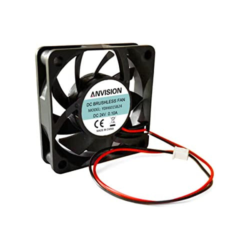 Anvision 60mm x 15mm DC 24V Brushless Cooling Fan, Dual Ball Bearing 1