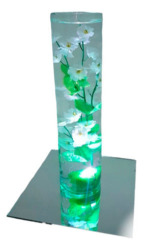 LED Light Centerpiece Vase for Modern Luminous Events C 0