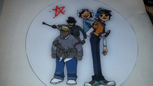 Gorillaz Slipmat Paño Suave Espuma Excelente Calidad Calidad 0