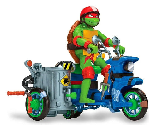 Teenage Mutant Ninja Turtles Battle Cycle Set Figure With Vehicle by Delmy 2
