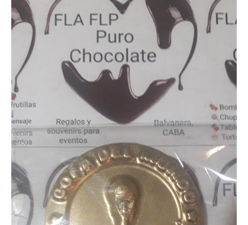 FLA FLP PURO CHOCOLATE Soccer Trophy Themed Chocolates (Cup + Medals) 5