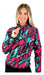 Yazuka Women's Windbreaker Jacket with Reflective Design 2