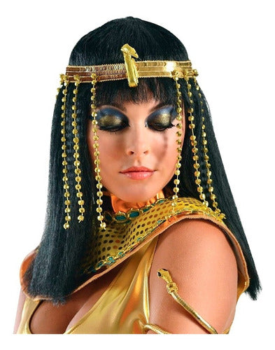 Party Store - Egyptian Gold Cleopatra Headband - Costume Accessories 0