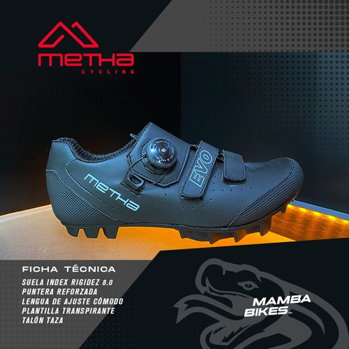 Metha Evo Cycling Shoes SPD Boa MTB Atop Mountain Bike 3