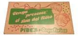 Antiguo Cartel Publicidad Pibes Y Coqueterías Original 0