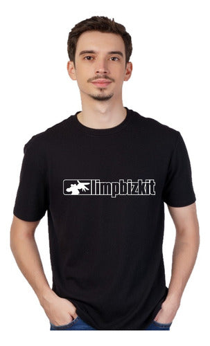 Black T-shirt - Limp Bizkit - Unisex - Music - Rap Fashion 8