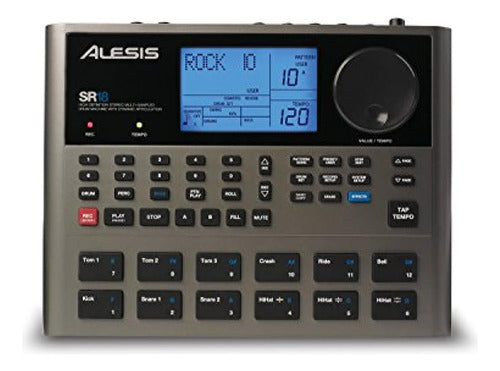 Alesis SR18 Electronic Drum Machine with 24-Bit Stereo 0