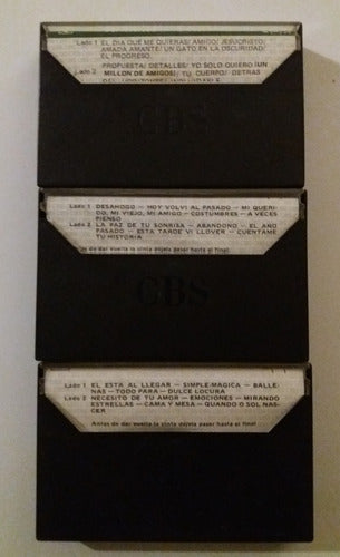 Lote Tres Cassettes De Roberto Carlos 2