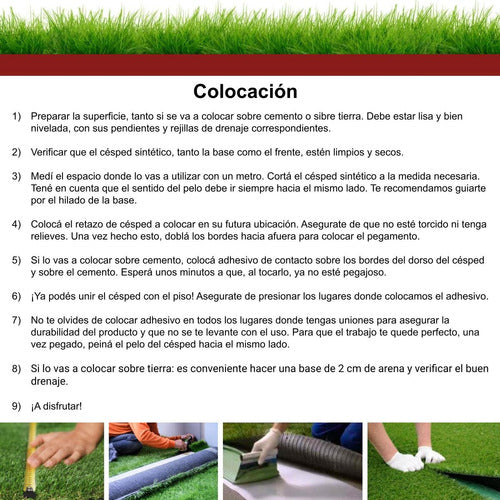 Cesped Premium Synthetic Grass 40 Mm 4 Colors Soul 4