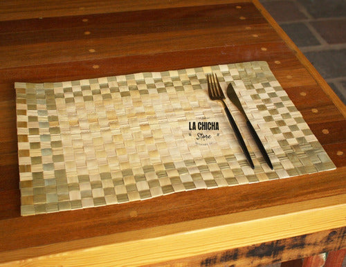 La Chicha Store Bamboo Placemats 45x29 cm Set of 6 0