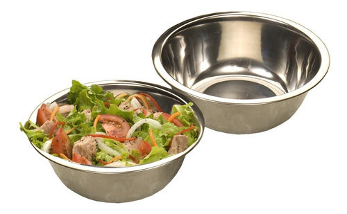 Patagonia Home Ensaladera Compotera Acero Inoxid 13x4cm Mini Bowl Pack X 30 0