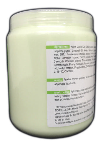 3 Jars of Cellulite Control Cream - Biobellus 1kg each 5