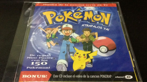 Pokemon - Atrapalos Ya - Cd Nuevo Cerrado 0