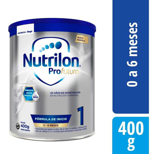 Nutrilon Pack X 6 Unid. Leche Infantil X 400grs Etapa 1 Pro 0