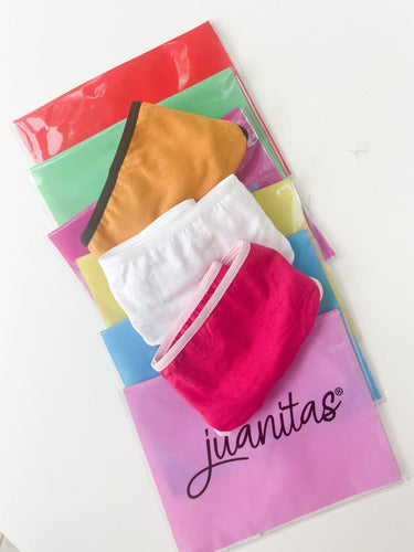 Pack of 3 Cotton Cuts Seamless Panties by Juanitas 6