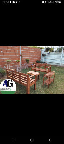 A LO RUSTICO AG Rustic Pallet Chairs for Your Garden or Gallery 1