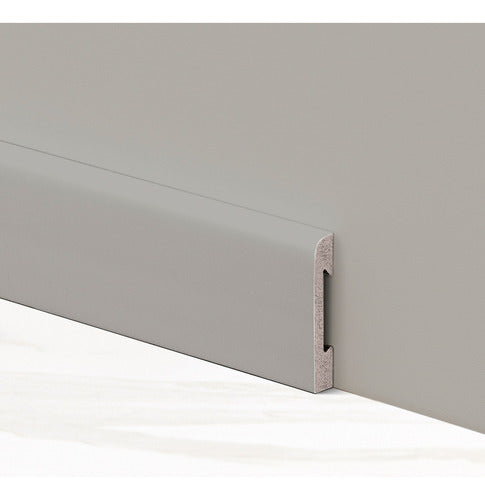 Paintable Anti-Humidity PVC EPS Baseboard 2309 Atrim 5