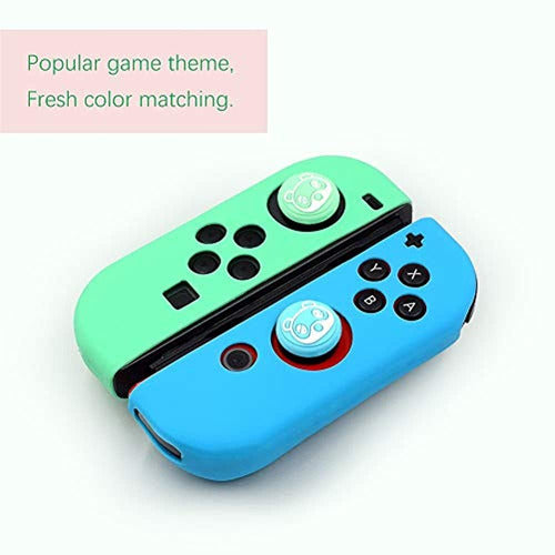 Ferkurn Joystick Thumb Grip Caps for Switch and Lite - Cute Bear Design 4