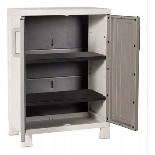 Eco-Sustainable Outdoor Plastic Cabinet 2 Doors Toomax 2