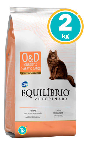 Alimento Equilibrio Gato Obesity & Diabetic 2kg. 1