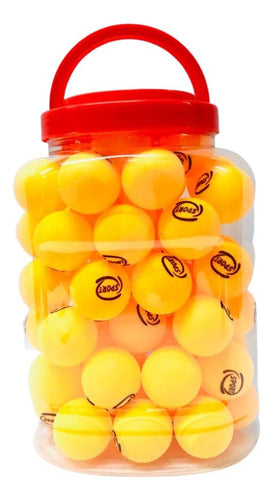 60-Count Large Ping Pong Balls for Kids Sports 0