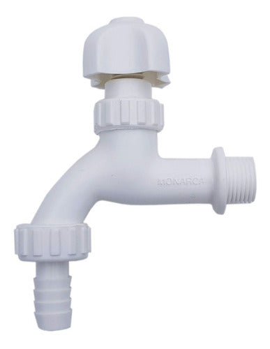 Monarca Pack of 8 PVC Stem Faucets with ½ Inch Spout 4