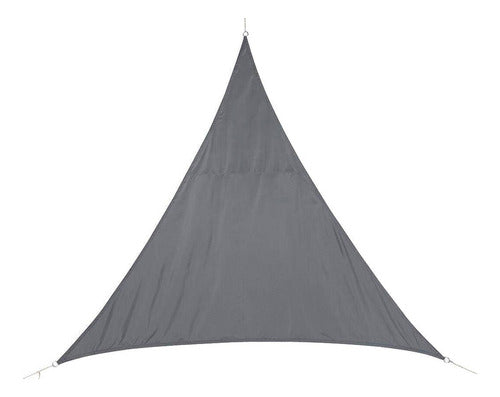 Toldo Vela Sombra Viento Granizo Uv - 4*2.5*5 Triangulo Gris 0