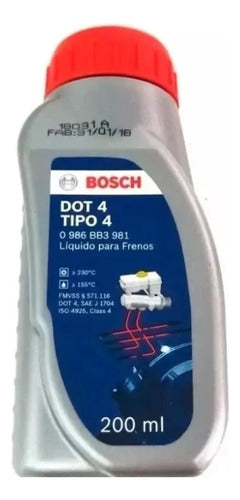 Bosch DOT 4 Brake Fluid 200ml 0